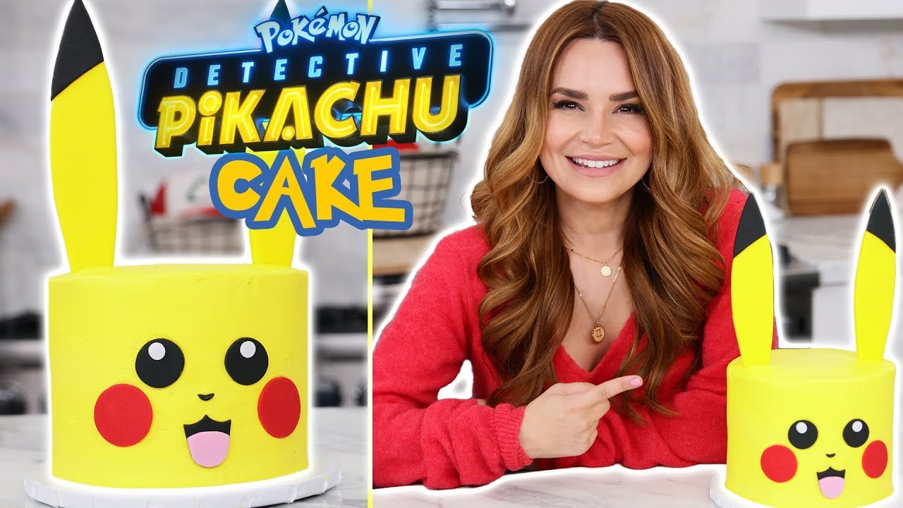 Como hacer un queque de Pokemon Detective Pikachu