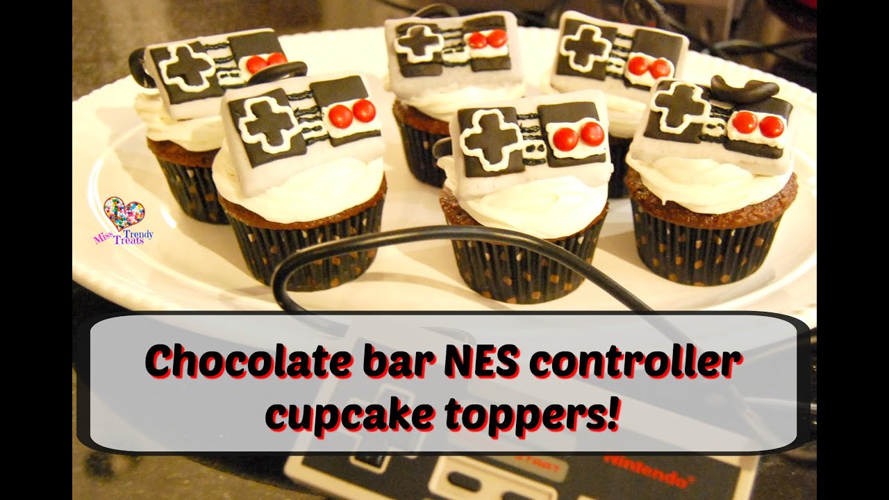Cupcakes de los controles del NES