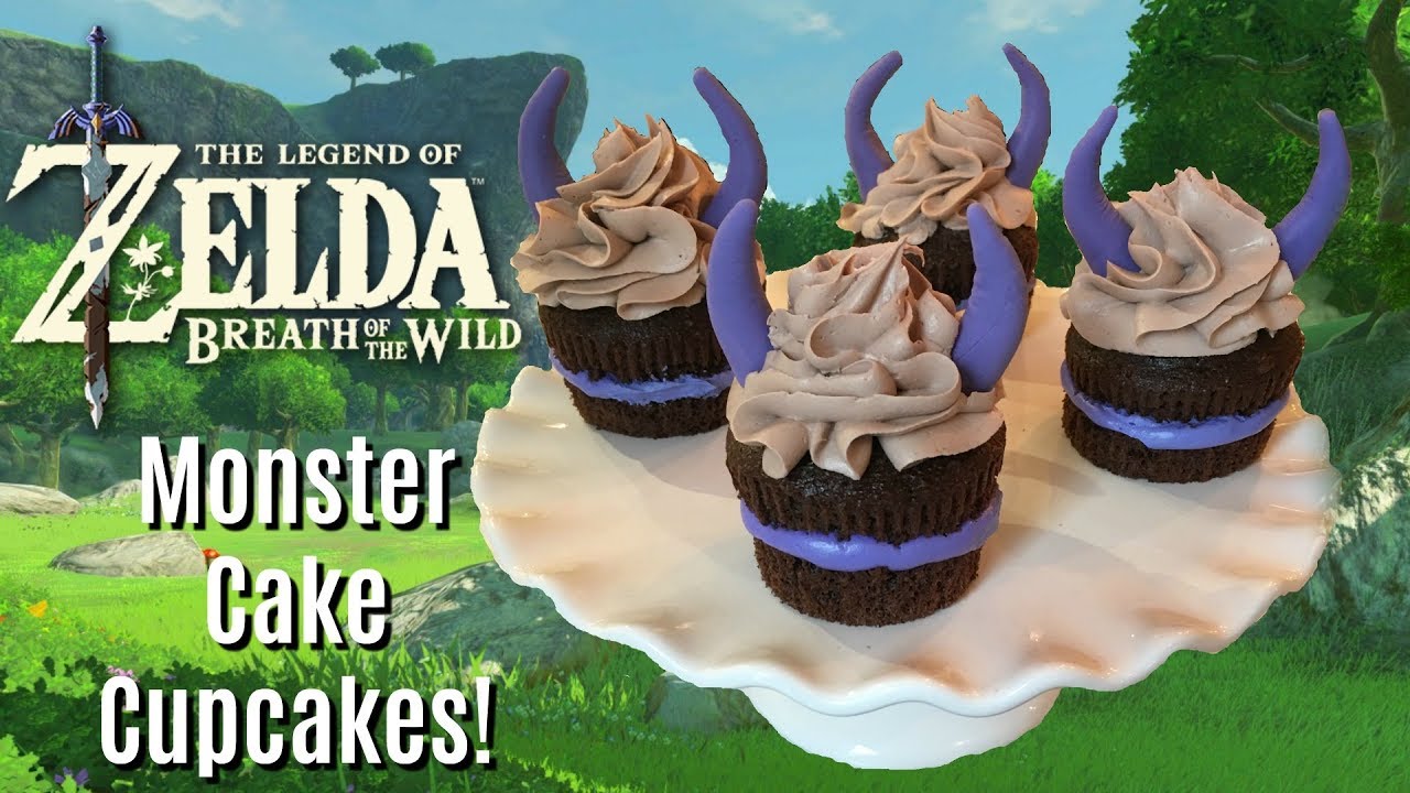 Cupcakes inspirados en The Legend of Zelda Breath of the Wild