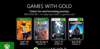 Games with Gold para Junio de 2019 Games with Gold para Junio de 2019