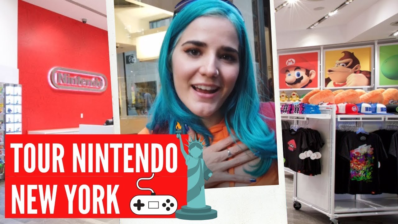 Diana Monster nos lleva de Tour por la tienda de Nintendo en New York