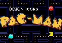 Pac-Man el diseño de un ícono Pac-Man el diseño de un ícono