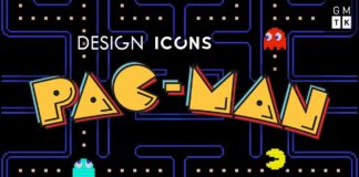 Pac-Man el diseño de un ícono Pac-Man el diseño de un ícono