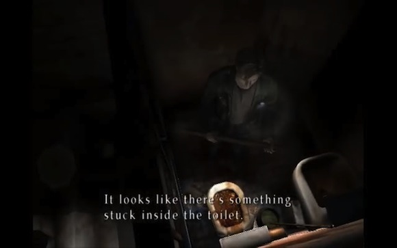 Silent Hill 2 usando el concepto de asco