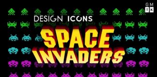 Space Invaders el diseño de un ícono Space Invaders el diseño de un ícono