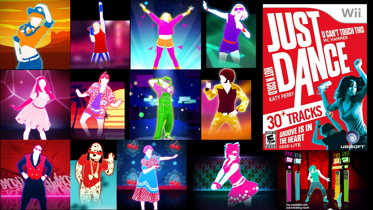 Just Dance 1 Nintendo Wii