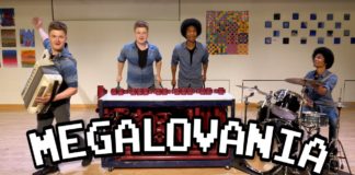 Megalovania interpretada por Aaron Grooves y Snubby J Megalovania interpretada por Aaron Grooves y Snubby J