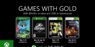 Games with Gold para Diciembre de 2019 Games with Gold para Diciembre de 2019