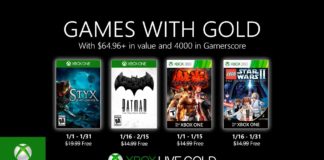 Games with Gold para Enero de 2020 Games with Gold para Enero de 2020