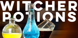 Las pociones de The Witcher Las pociones de The Witcher