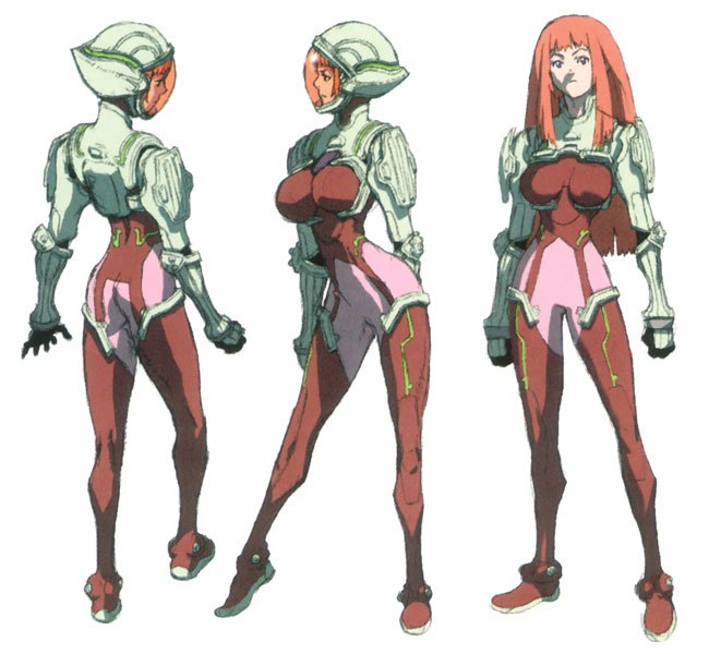 Ken Marinaris el primer diseño de personajes que Masao completó