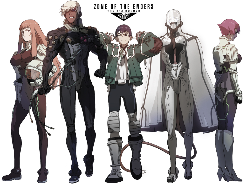 The Zone of Enders: el elenco de Anubis, de los diseños E3.