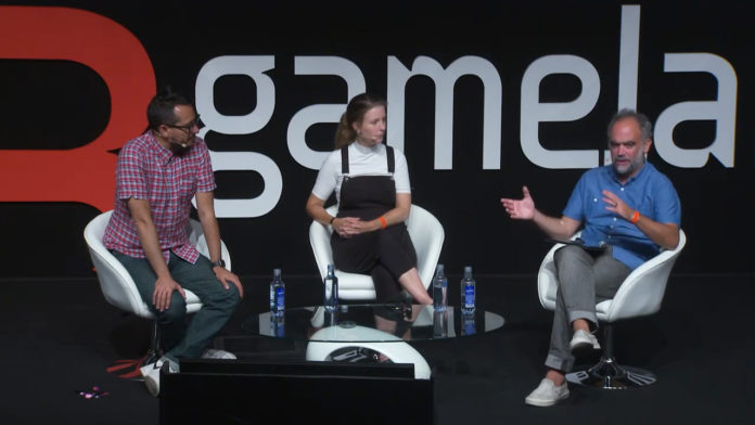 GAMELAB 2019 - Cuentacuentos gamificados con Julia Noomen, Jeferson Valadares y Daniel Calabuig