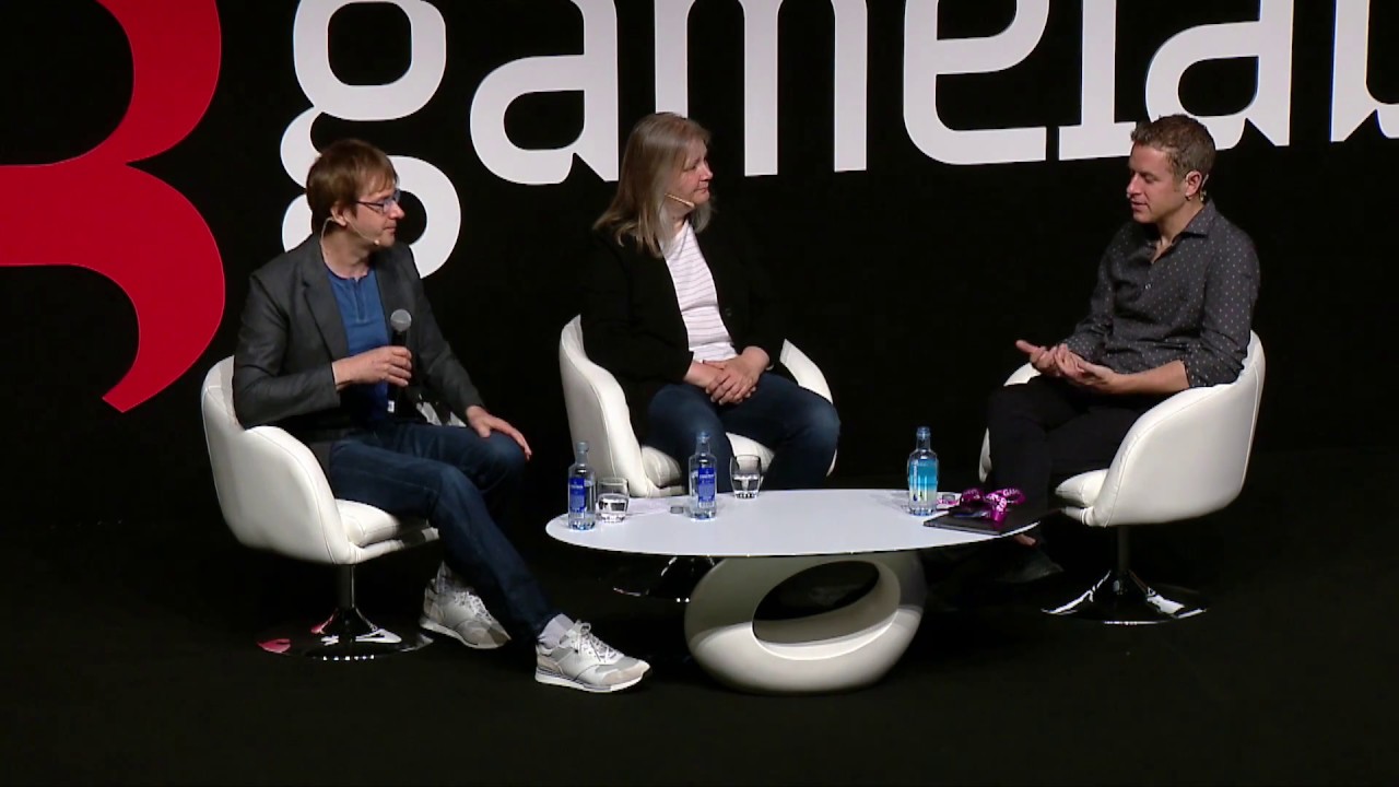 Gamelab 2018 - Amy Hennig y Mark Cerny a lo largo de la historia de los juegos con Geoff Keighley