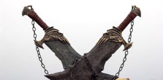 Blades Of Chaos en tamaño real Blades Of Chaos en tamaño real