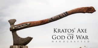Construyendo el Hacha de Kratos Construyendo el Hacha de Kratos