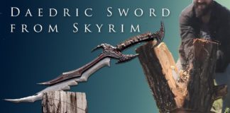 Creando la espada Daedric del juego Skyrim Creando la espada Daedric del juego Skyrim