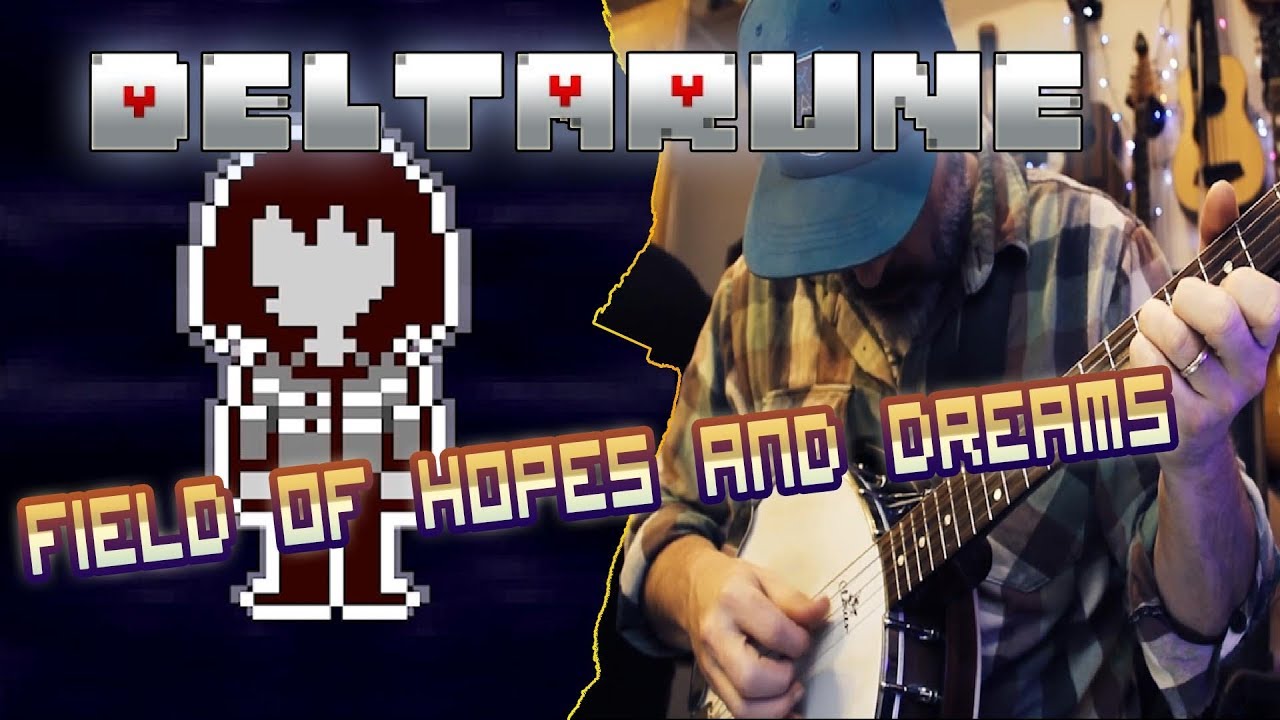 Deltarune - Field of Hopes and Dreams cover por Banjo Guy Ollie