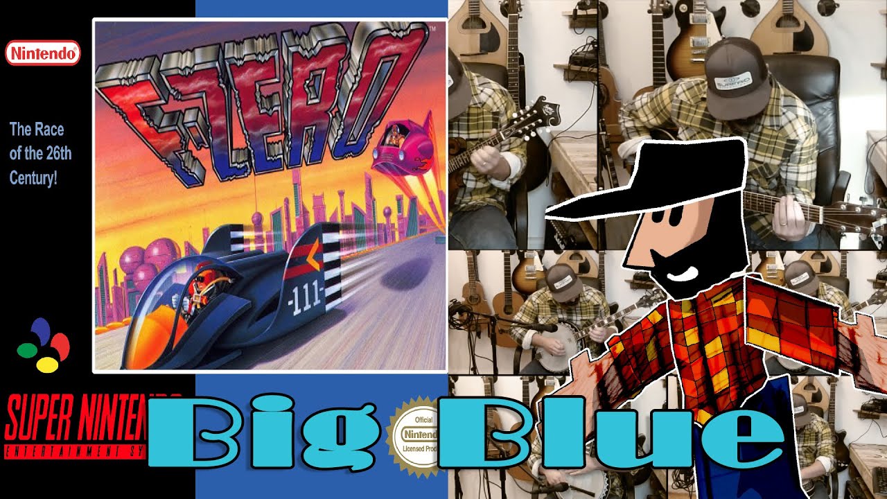 F-Zero Cover de Big Blue por Banjo Guy Ollie