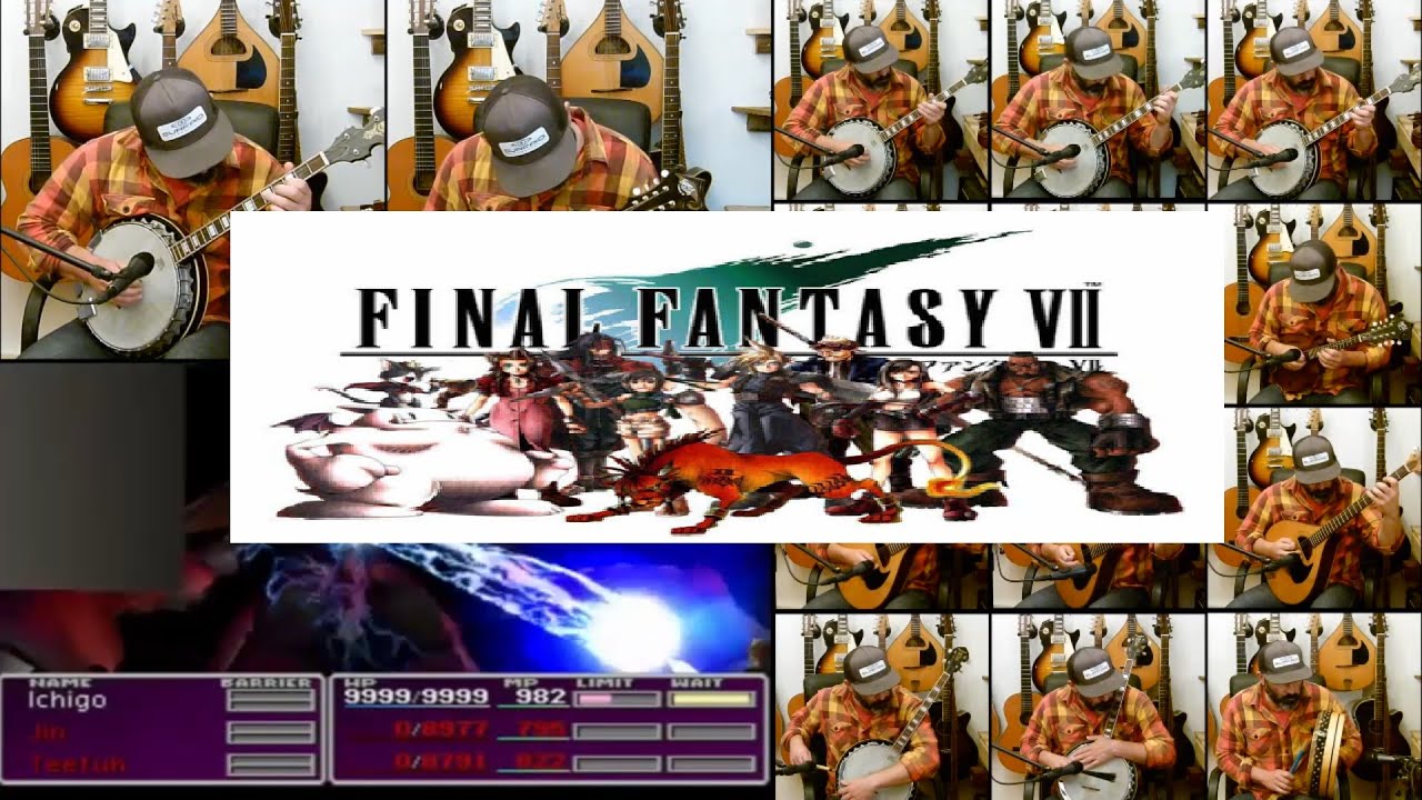 Final Fantasy VII Cover del Battle Theme por Banjo Guy Ollie