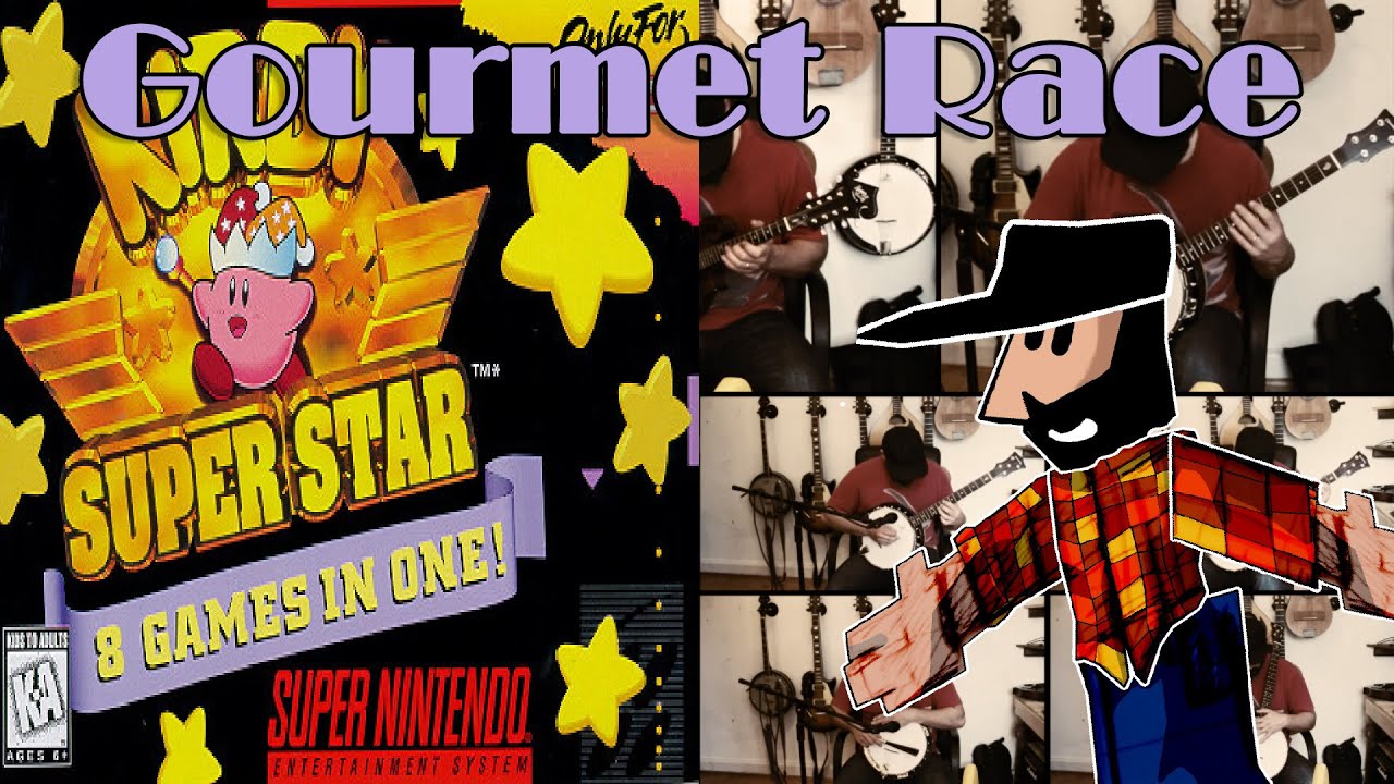 Gourmet Race de Kirby Super Star cover por Banjo Guy Ollie