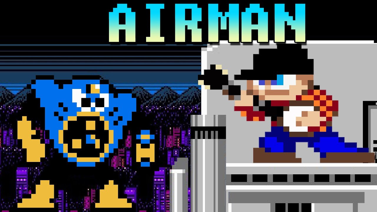 Tema musical de Air Man de MEGA MAN 2 por Banjo Guy Ollie