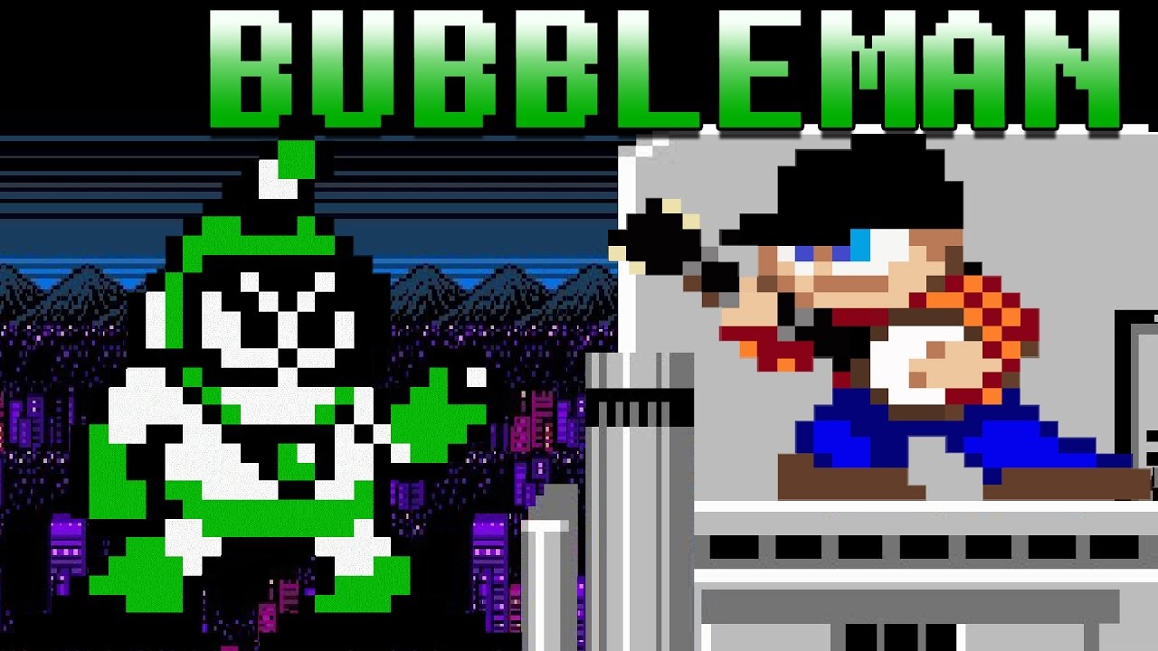 El tema musical de Bubble Man de MEGA MAN 2 interpretado por Banjo Guy Ollie