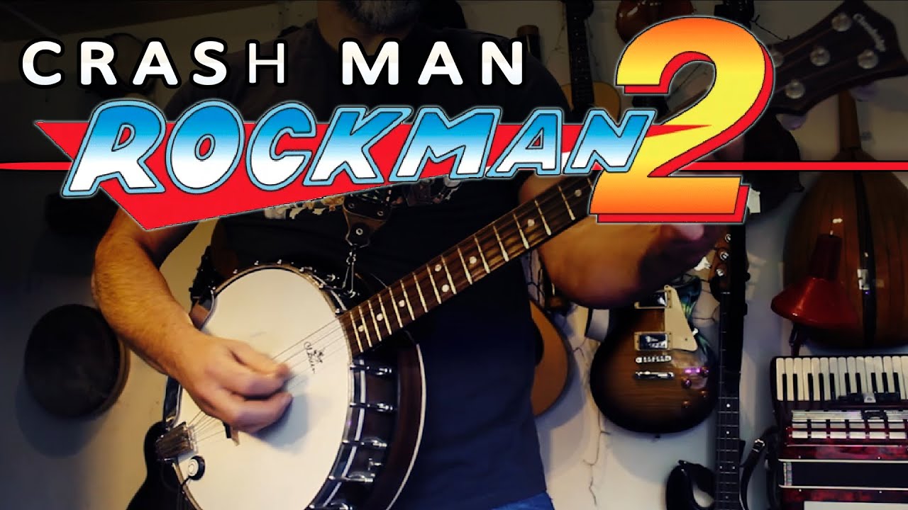 El tema musical de Crash Man de MEGA MAN 2 interpretado por Banjo Guy Ollie