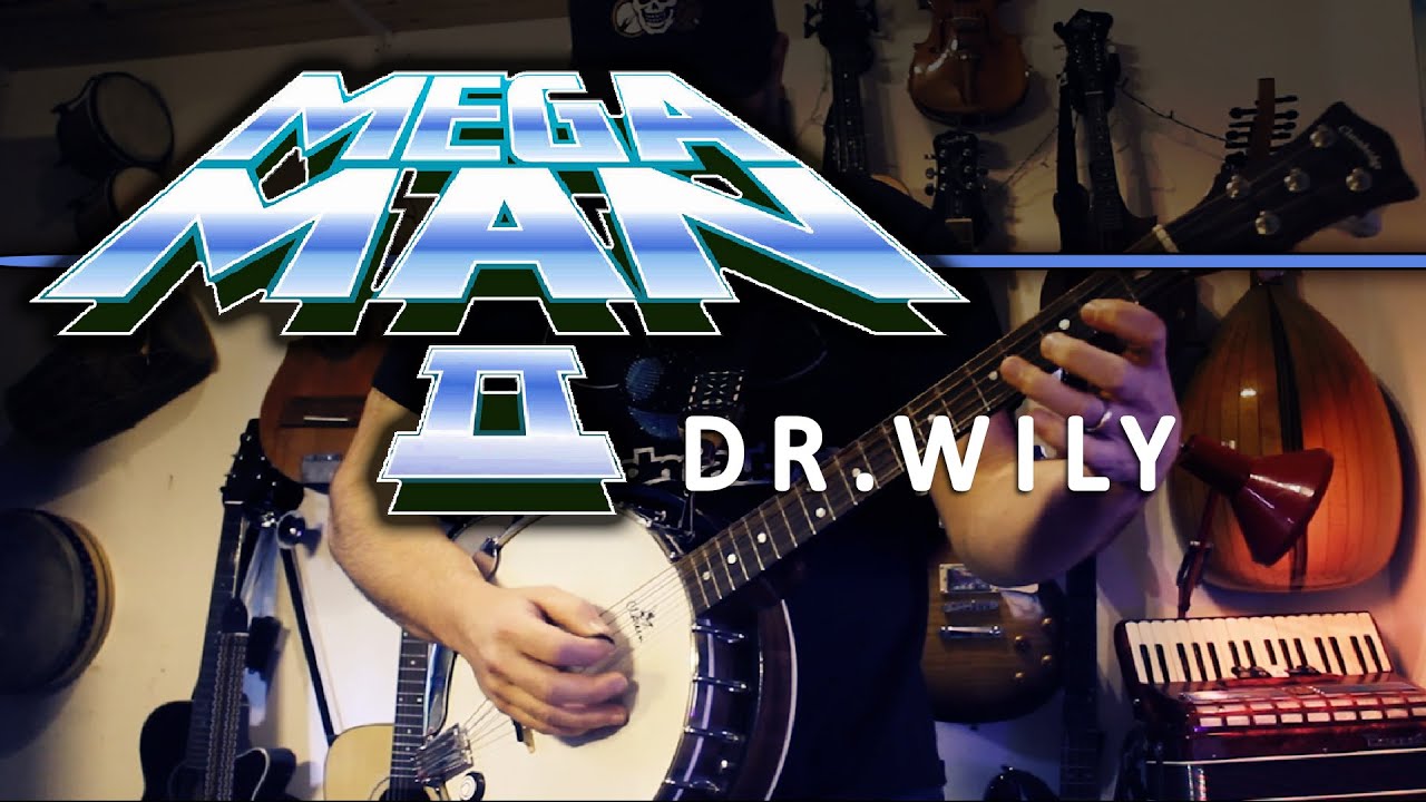 El tema musical de Dr Wily de MEGA MAN 2 interpretado por Banjo Guy Ollie