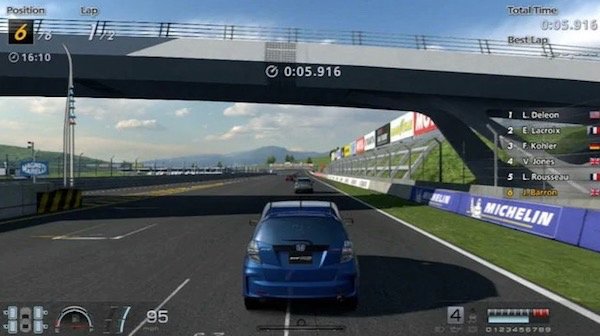 Más carros en un juego de carreras - Gran Turismo 6