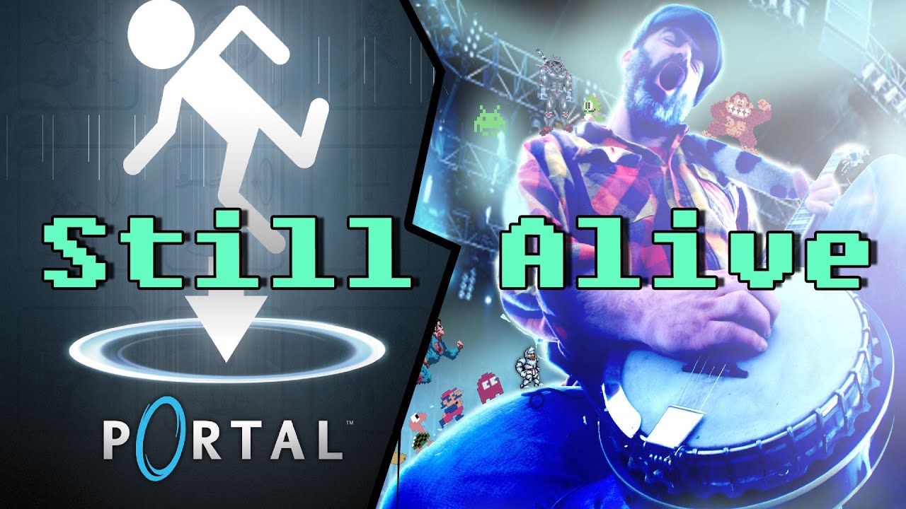 Portal - Still Alive interpretado por Banjo Guy Ollie