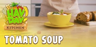 Receta de Sopa de Tomate de Hay Day Receta de Sopa de Tomate de HayDay