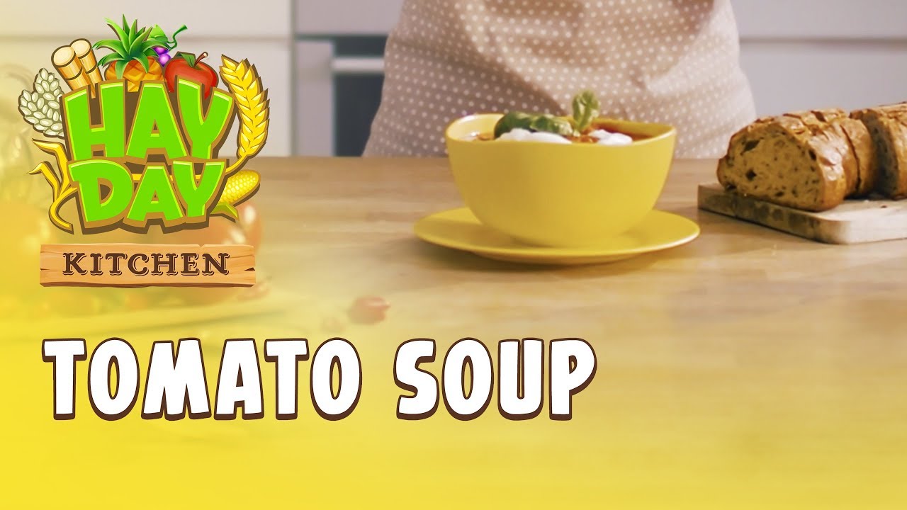 Receta de Sopa de Tomate de HayDay