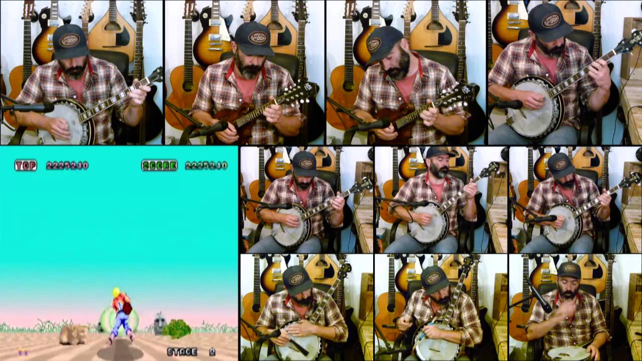 Sega Space Harrier Theme interpretado por Banjo Guy Ollie