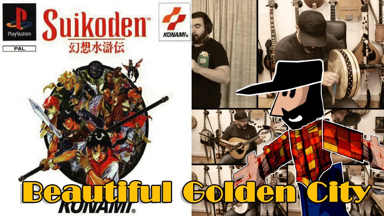 Suikoden - Beautiful Golden City - interpretado por Banjo Guy Ollie