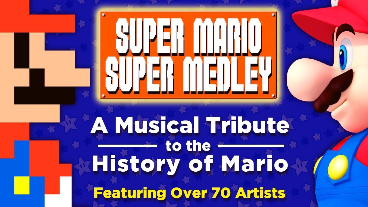 Super Mario Super Medley Un tributo musical colaborativo a la historia de Mario