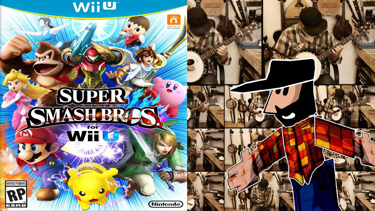 Super Smash Bros Wii U cover interpretado por Banjo Guy Ollie