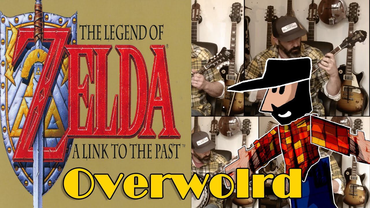 Zelda A Link to the Past - Overworld by @banjoguyollie