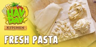 Receta de Pasta Fresca de Hay Day Receta de Pasta Fresca de Hay Day