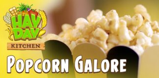 Receta de Popcorn Galore de Hay Day Receta de Popcorn Galore de Hay Day