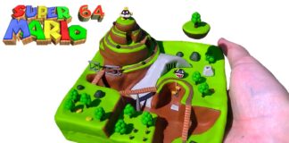 Creando el campo de batalla de Bomb-omb (Mario 64) con plastilina Creando el campo de batalla de Bomb-omb (Mario 64) con plastilina