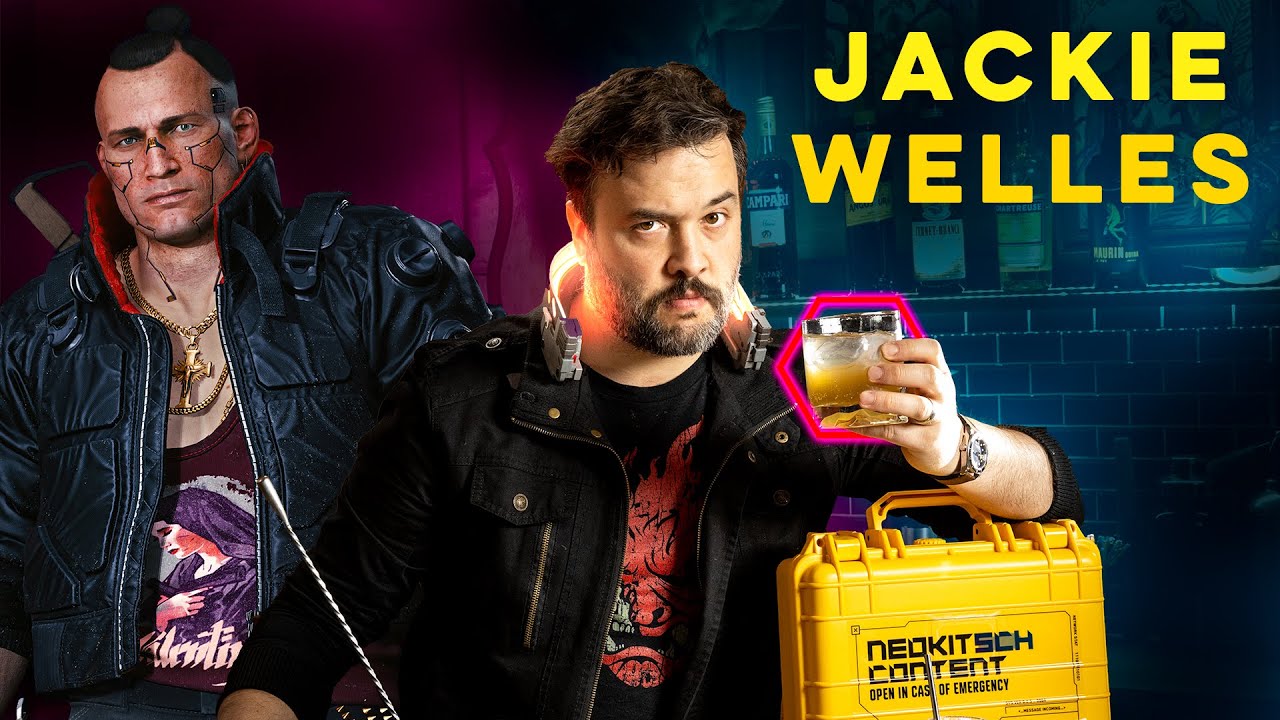 El trago de Jackie Welles de Cyberpunk 2077