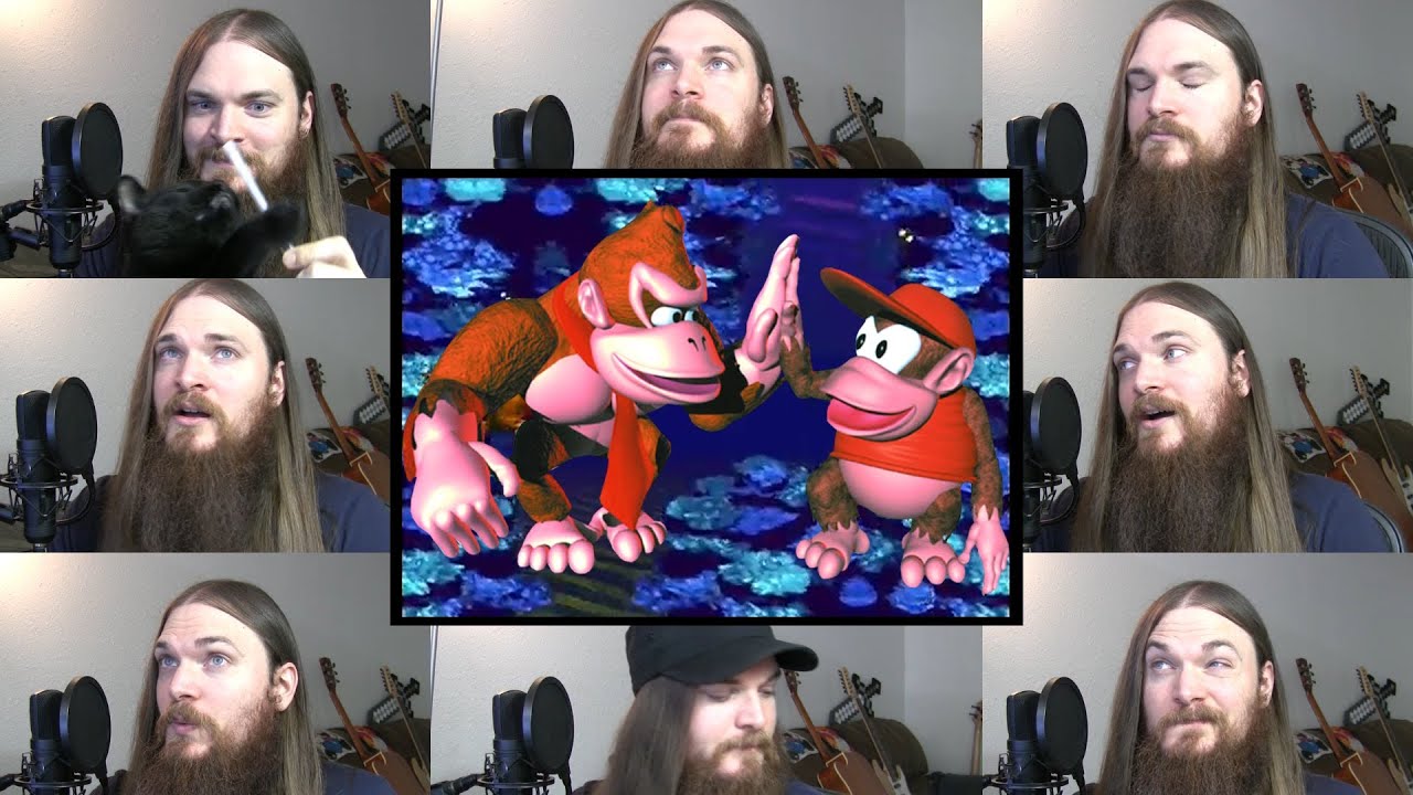 Aquatic Ambience Donkey Kong Country interpretada acapella por Smooth McGroove