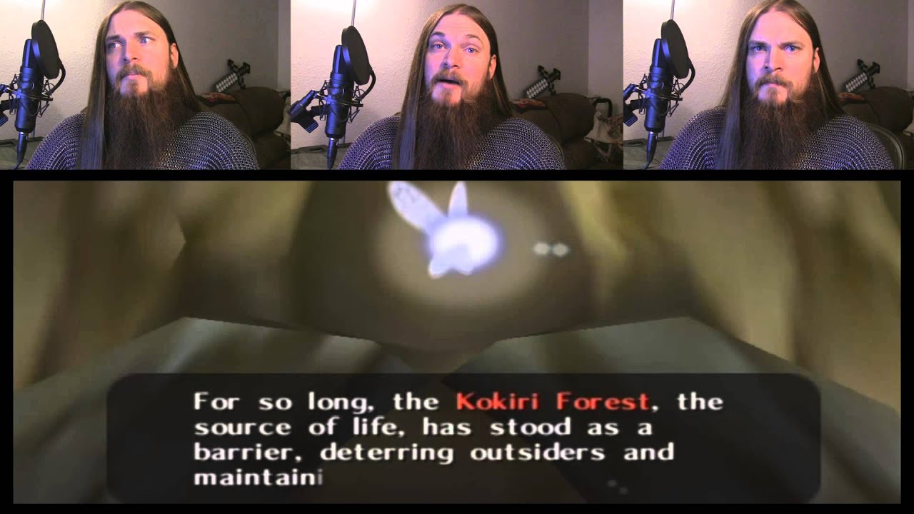 Deku Three Zelda Ocarina of Time interpretada Acapella por Smooth McGroove