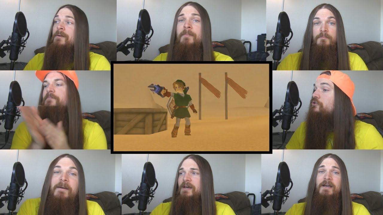 Gerudo Valley Zelda Ocarina of Time interpretada Acapella por Smooth McGroove