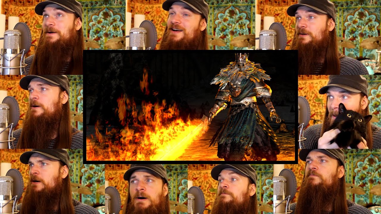 Gwyn Lord of Cinder Dark Souls interpretado acapella por Smooth McGroove