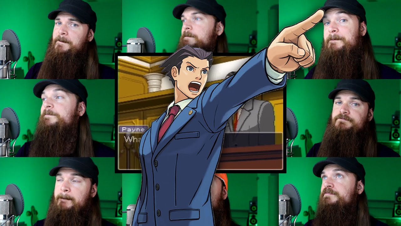 Justice for All Phoenix Wright interpretada acapella por Smooth McGroove