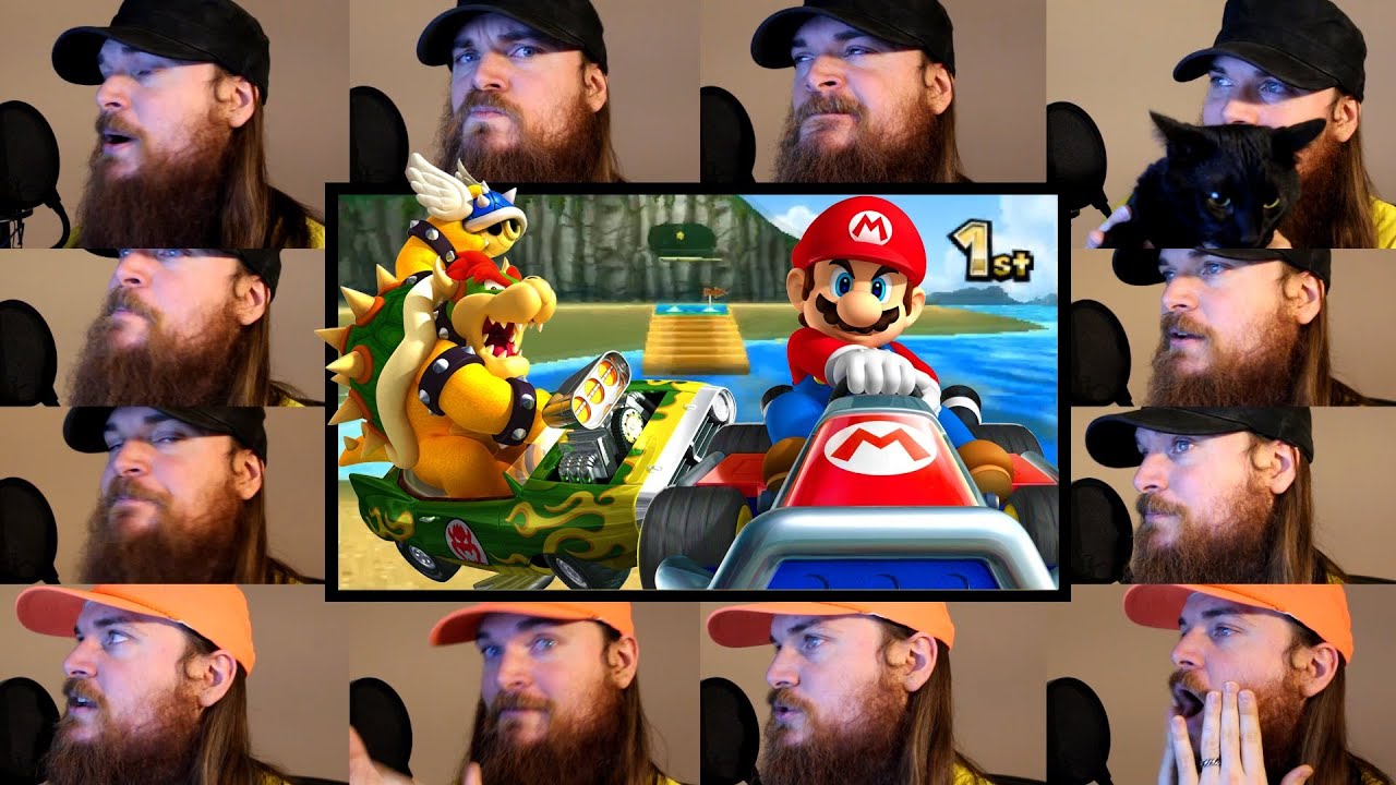 Koopa Troopa Beach Mario Kart 64 interpretada acapella por Smooth McGroove