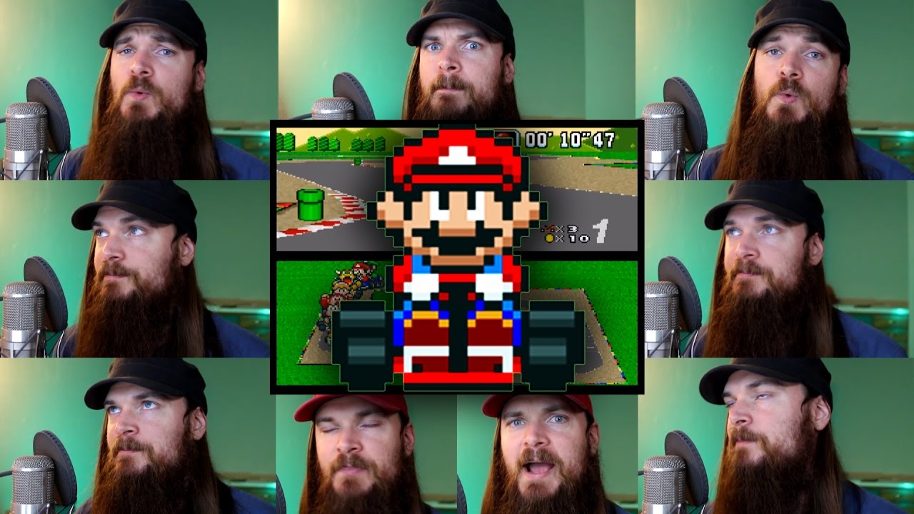 Mario Circuit Super Mario Kart interpretada acapella por Smooth McGroove