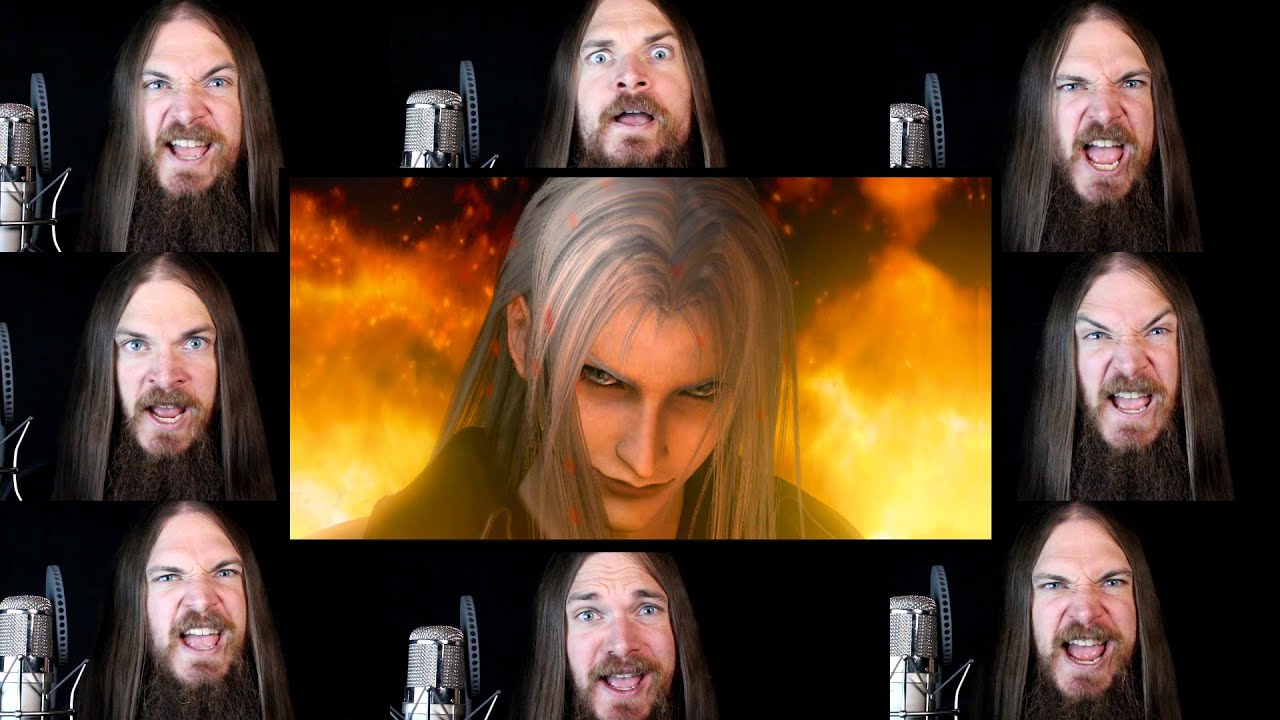 One Winged Angel Final Fantasy VII interpretada acapella por Smooth McGroove